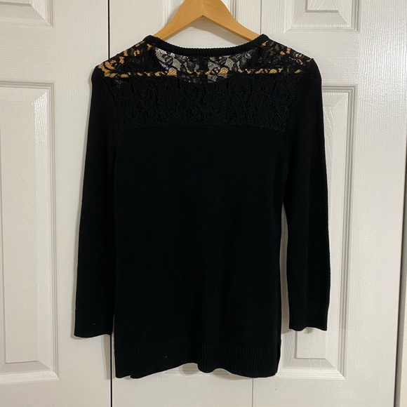 NWT Ralph Lauren sweater with lace accent - Picture 5 of 6